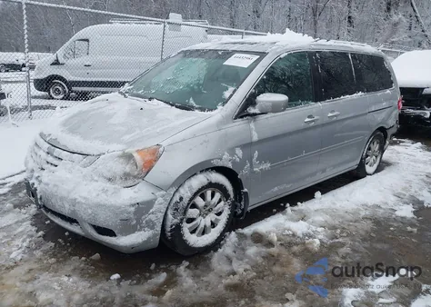 2010 Honda Odyssey Ex-L z USA, uszkodzony, nr VIN 5FNRL3H73AB061444